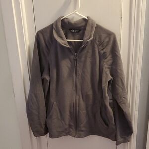 North Face Fleece Full Length Zip